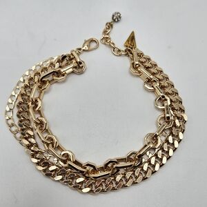 Erimish Gold-Plated Multi Chain Anklet